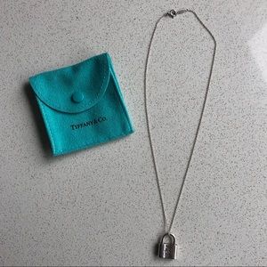 Tiffany & Co. 1887 Lock Pendant Necklace